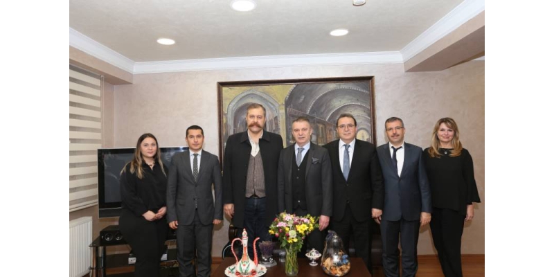 Kahramanmaraş Başkanı H. Öz, İKO Başkanı Atayık’ı ziyaret etti