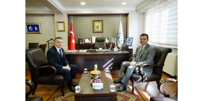 İBB Başkanı Ekrem İmamoğlu, İKO’yu ziyaret etti