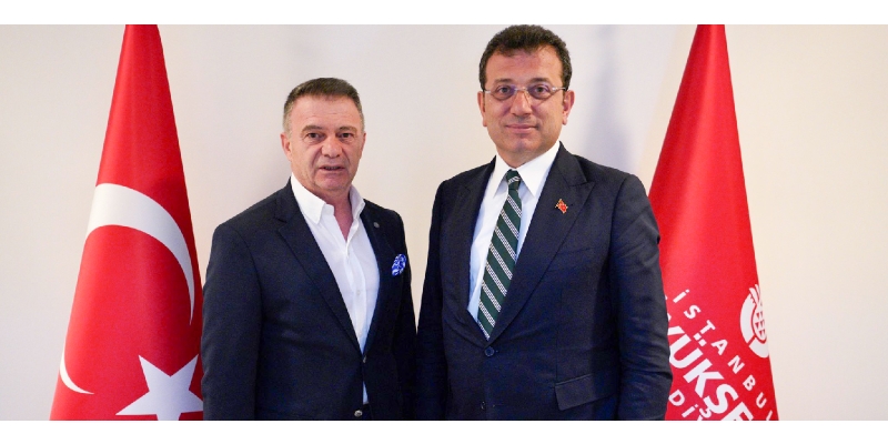 İKO Başkanı Atayık, İBB Başkanı İmamoğlu ile görüştü