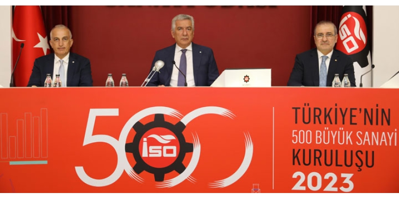 İSO 500’e sektörden 6 firma girmeyi başardı