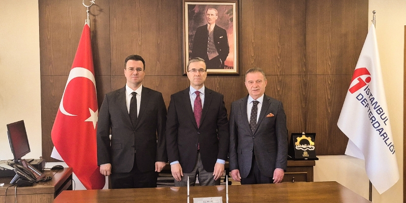 İKO Başkanı Atayık, İstanbul Defterdarı Bilgiç ile bir araya geldi