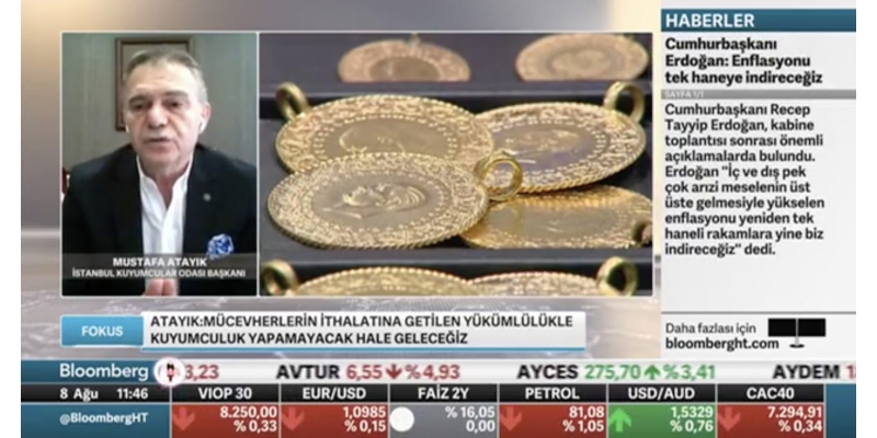 İKO Başkanı Atayık: Kuyumculuk yapamayacak hale geleceğiz