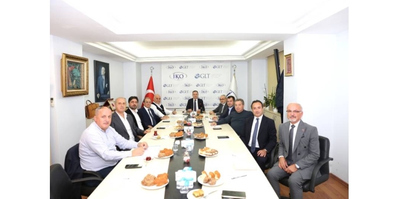 Sektör kurum başkanları, İKO'da buluştu