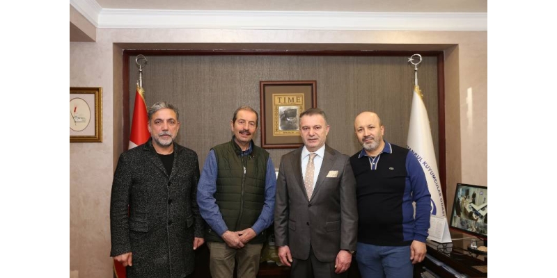 Ocakçı ustaları, İKO BaÅŸkanı Atayık’ı ziyaret etti
