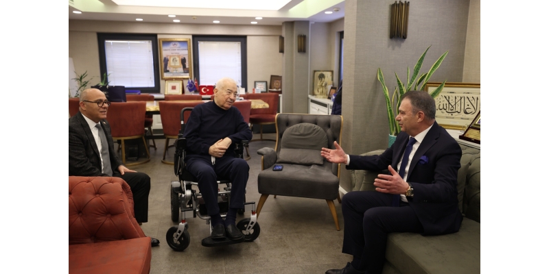 İKO Başkanı Atayık, Birlik Başkanı Faik Yılmaz'ı ziyaret etti
