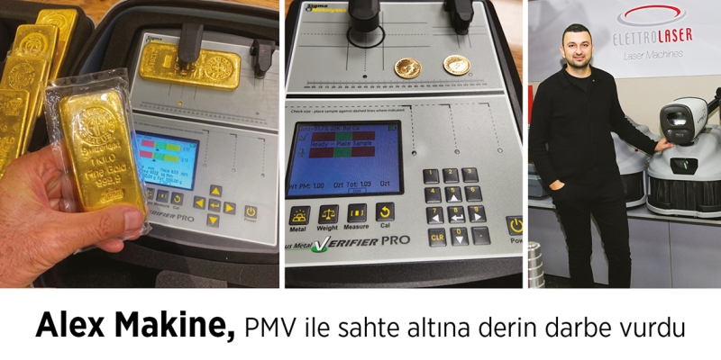 Kuyumcuların makine ekipman ihtiyaçlarının yüzde 95’ini karşılıyoruz
